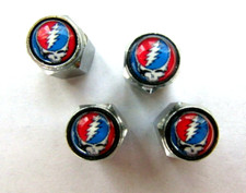 Tampas de pneu Grateful Dead, tampas de haste de válvula de pneu de carro Grateful Dead, Grateful Dead comprar usado  Enviando para Brazil