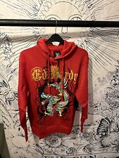 Hardy red hoodie for sale  BLACKPOOL