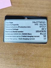 Faam banco batteria usato  Cortona