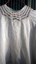 Corsage organdi dentelles d'occasion  Castres