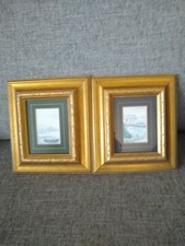 Pair miniature framed for sale  LONDONDERRY