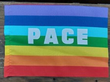 Bandiera pace bandierina usato  Vizzolo Predabissi