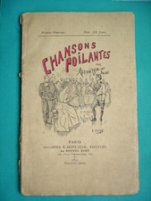 Rare livre chansons d'occasion  Joué-lès-Tours