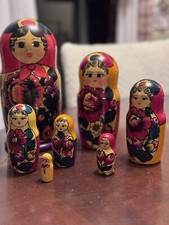 Colorful nesting dolls for sale  Westfield