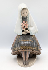 Vintage lladro girl for sale  ELLAND