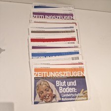 Zeitungszeugen sammeledition n gebraucht kaufen  Brüggen