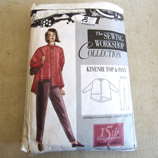 Top e calça vintage padrão de costura oficina KINENABI corte/leitura completa, usado comprar usado  Enviando para Brazil