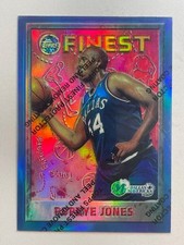 1995-96 Topps Finest Popeye Jones #38 refrator Dallas Mavericks comprar usado  Enviando para Brazil