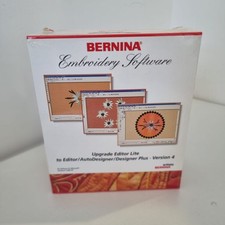 Bernina embroidery software for sale  ABERDEEN