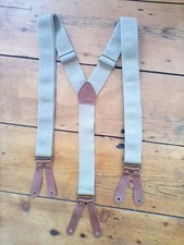 Trouser braces stretch for sale  WORCESTER