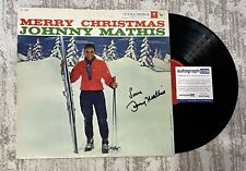 JOHNNY MATHIS VINIL FELIZ NATAL ASSINADO LP - CERTIFICADO DE AUTENTICIDADE ACOA comprar usado  Enviando para Brazil