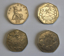 Old 50p coins for sale  NEWCASTLE