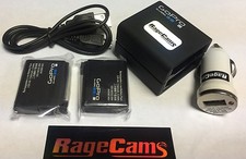 GoPro HD Hero carregador de bateria duplo parede de carro fonte de alimentação CA USB 2 baterias ESTADO PERFEITO comprar usado  Enviando para Brazil