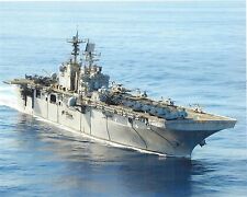 Uss Iwo Jima 8X10 Foto Da Marinha Dos Eua Usa Militar Anfíbio Dock De Transporte Navio, usado comprar usado  Enviando para Brazil