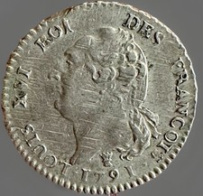 Sols 1791. louis d'occasion  Expédié en Belgium