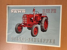 Fahr d22ph prospekt gebraucht kaufen  Spraitbach