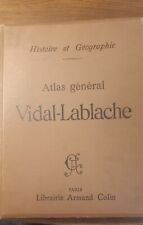 Atlas vidal lablache d'occasion  Moyenmoutier