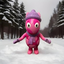 Usado, Boneco Mattel Backyardigans 2005 Talking & Singing rosa roxo exclusivo funcionando comprar usado  Enviando para Brazil