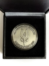MEDALHA MOEDA EXTREMAMENTE RARA ORIGINAL E GENUÍNA 22 SAS (Serviço Aéreo Especial) Reino Unido, usado comprar usado  Enviando para Brazil