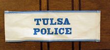 Usado, Banner/placa rara de lona policial Tulsa - 5 x 15 polegadas comprar usado  Enviando para Brazil