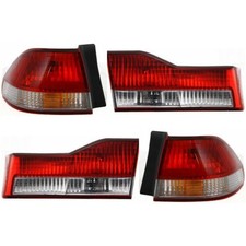 Lanternas traseiras lanternas traseiras conjunto de 4 lanternas traseiras laterais para motorista e passageiro, usado comprar usado  Enviando para Brazil