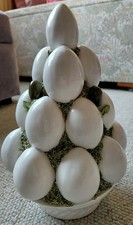Italian majolica egg for sale  CHIPPENHAM