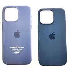 Capa MagSafe silicone genuína Apple iPhone 15 Pro Max MT1P3ZM/A azul tempestade comprar usado  Enviando para Brazil