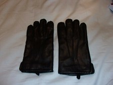 Mens black leather for sale  STEVENAGE
