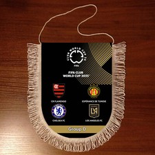 Pennant Club World Cup Flamengo Esperance de Tunisie Chelsea Los Angeles EUA 25 comprar usado  Enviando para Brazil
