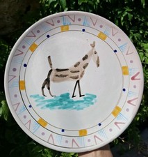 Assiette murale signé d'occasion  Servian