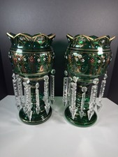 Pair bohemian green for sale  Sarasota