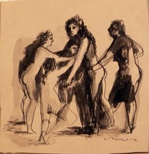 Etude dessin original d'occasion  Paris XVIII