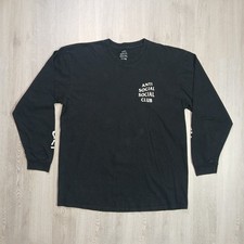Camisa manga longa preta anti-social clube Get Weird tamanho XL comprar usado  Enviando para Brazil
