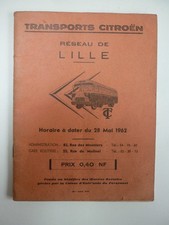 Livret transports citroën d'occasion  Bailleul