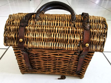 Ancien panier osier d'occasion  Cusset