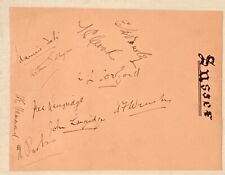 Cricket sussex autographs for sale  BUSHEY