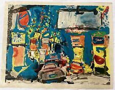 Lithographie scène rue d'occasion  Orleans-