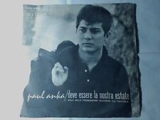 Paul anka deve usato  Italia