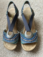 Ladies rieker sandals for sale  WAKEFIELD