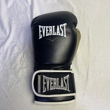 Luva de boxe Everlast PowerLock 16 oz mão esquerda preta e dourada *Leia* comprar usado  Enviando para Brazil