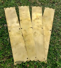 Brass finger plates for sale  CHESSINGTON