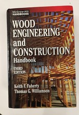 Wood Engineering and Construction Handbook by T Williamson and K. Faherty comprar usado  Enviando para Brazil