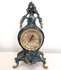 Vintage clock rococo for sale  MANCHESTER