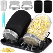 1000ml sprossenglas set gebraucht kaufen  Aspisheim, Grolsheim