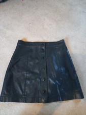 Faux leather skirt for sale  NORWICH