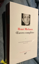 Henri michaux oeuvres d'occasion  Troyes