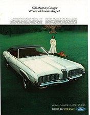 1970 mercury cougar d'occasion  Expédié en Belgium