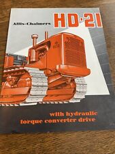 Allis chalmers hd21 for sale  Hale