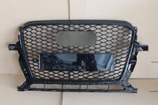 Für Audi Q5 2013-2018 RSQ5 Stil Glänzend Schwarz Grill Kühlergrill Frontgrill comprar usado  Enviando para Brazil