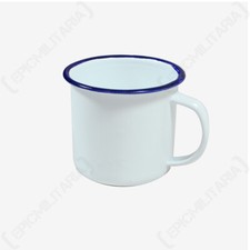 White enamel cups for sale  ABERYSTWYTH